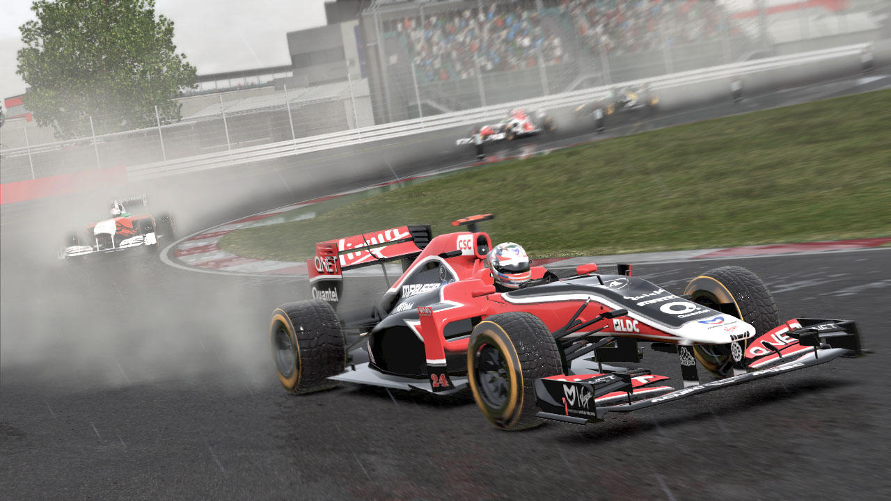 Illustration F1 2011 pluie